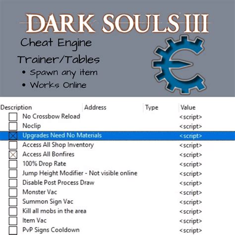 cheat engine dark souls 1.